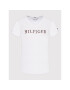 Tommy Hilfiger Тишърт Feather Print WW0WW32418 Бял Regular Fit - Pepit.bg