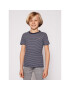 Tommy Hilfiger Тишърт Fine Stripe Tee KB0KB06560 D Тъмносин Regular Fit - Pepit.bg