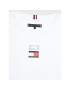 Tommy Hilfiger Тишърт Flag KB0KB08033 D Бял Regular Fit - Pepit.bg