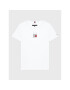 Tommy Hilfiger Тишърт Flag KB0KB08033 M Бял Regular Fit - Pepit.bg