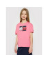 Tommy Hilfiger Тишърт Flag Print KG0KG05909 D Розов Regular Fit - Pepit.bg