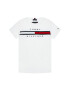 Tommy Hilfiger Тишърт Flag Rib Insert KB0KB06532 M Бял Regular Fit - Pepit.bg