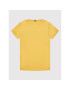 Tommy Hilfiger Тишърт Flag Rib Insert Tee KB0KB06532 M Жълт Regular Fit - Pepit.bg