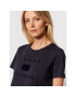 Tommy Hilfiger Тишърт Flock WW0WW31772 Тъмносин Regular Fit - Pepit.bg