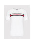 Tommy Hilfiger Тишърт Gbl Stp WW0WW33021 Бял Regular Fit - Pepit.bg