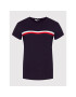 Tommy Hilfiger Тишърт Gbl Stp WW0WW33021 Тъмносин Regular Fit - Pepit.bg