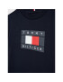 Tommy Hilfiger Тишърт Global Stripe Flag KB0KB07602 Тъмносин Regular Fit - Pepit.bg