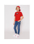 Tommy Hilfiger Тишърт Graphic KB0KB06518 D Червен Regular Fit - Pepit.bg