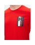 Tommy Hilfiger Тишърт H Emblem Tee MW0MW33687 Червен Slim Fit - Pepit.bg