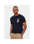 Tommy Hilfiger Тишърт H Emblem Tee MW0MW33687 Тъмносин Slim Fit - Pepit.bg