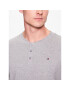 Tommy Hilfiger Тишърт Henley UM0UM02803 Сив Regular Fit - Pepit.bg