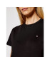 Tommy Hilfiger Тишърт Heritage Crew WW0WW22043 Черен Regular Fit - Pepit.bg