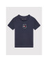 Tommy Hilfiger Тишърт Heritage KN0KN01386 Тъмносин Regular Fit - Pepit.bg