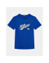 Tommy Hilfiger Тишърт Hilfiger Script Tee S/S KB0KB08679 Син Regular Fit - Pepit.bg