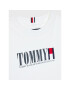 Tommy Hilfiger Тишърт KB0KB07788 M Бял Regular Fit - Pepit.bg