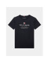 Tommy Hilfiger Тишърт KB0KB08201 M Тъмносин Regular Fit - Pepit.bg