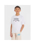 Tommy Hilfiger Тишърт KB0KB08548 S Бял Regular Fit - Pepit.bg