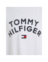 Tommy Hilfiger Тишърт KB0KB08548 S Бял Regular Fit - Pepit.bg