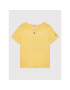 Tommy Hilfiger Тишърт KG0KG05242 Жълт Regular Fit - Pepit.bg