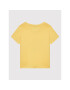 Tommy Hilfiger Тишърт KG0KG05242 Жълт Regular Fit - Pepit.bg