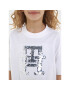 Tommy Hilfiger Тишърт KG0KG07641 Бял Regular Fit - Pepit.bg