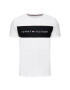 Tommy Hilfiger Тишърт Logo Flag UM0UM01170 Бял Regular Fit - Pepit.bg