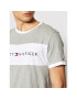 Tommy Hilfiger Тишърт Logo Flag UM0UM01170 Сив Regular Fit - Pepit.bg