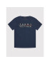 Tommy Hilfiger Тишърт Logo KB0KB06675 D Тъмносин Regular Fit - Pepit.bg