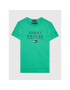 Tommy Hilfiger Тишърт Logo KB0KB07012 D Зелен Regular Fit - Pepit.bg