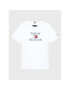 Tommy Hilfiger Тишърт Logo KB0KB07794 D Бял Regular Fit - Pepit.bg