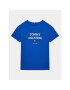 Tommy Hilfiger Тишърт Logo KB0KB08671 D Син Regular Fit - Pepit.bg