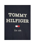 Tommy Hilfiger Тишърт Logo KB0KB08671 D Тъмносин Regular Fit - Pepit.bg