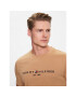 Tommy Hilfiger Тишърт Logo MW0MW11797 Кафяв Slim Fit - Pepit.bg