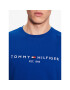 Tommy Hilfiger Тишърт Logo MW0MW11797 Тъмносин Slim Fit - Pepit.bg