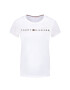 Tommy Hilfiger Тишърт Logo UW0UW01618 Бял Regular Fit - Pepit.bg