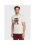 Tommy Hilfiger Тишърт Lux Monogram MW0MW28230 Бежов Regular Fit - Pepit.bg