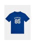 Tommy Hilfiger Тишърт Mesh Varsity Tee S/S KB0KB08683 Син Regular Fit - Pepit.bg