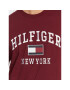 Tommy Hilfiger Тишърт Modern Varsity MW0MW28218 Бордо Regular Fit - Pepit.bg