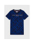 Tommy Hilfiger Тишърт Monogram KS0KS00298 Тъмносин Regular Fit - Pepit.bg