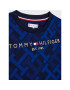 Tommy Hilfiger Тишърт Monogram KS0KS00298 Тъмносин Regular Fit - Pepit.bg