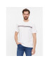 Tommy Hilfiger Тишърт Monotype MW0MW33688 Бял Regular Fit - Pepit.bg