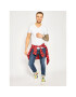 Tommy Hilfiger Тишърт MW0MW02045 Бял Slim Fit - Pepit.bg