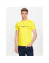 Tommy Hilfiger Тишърт MW0MW11797 Жълт Slim Fit - Pepit.bg