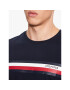 Tommy Hilfiger Тишърт MW0MW32119 Тъмносин Regular Fit - Pepit.bg