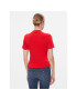 Tommy Hilfiger Тишърт New Cody Slim Crop Mock-Nk WW0WW40586 Червен Slim Fit - Pepit.bg