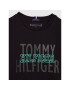 Tommy Hilfiger Тишърт Over Print KB0KB07015 D Черен Regular Fit - Pepit.bg