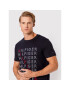 Tommy Hilfiger Тишърт Repeat MW0MW28680 Тъмносин Slim Fit - Pepit.bg