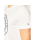 Tommy Hilfiger Тишърт Round Naval Tee MW0MW13334 Бял Regular Fit - Pepit.bg