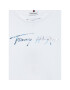 Tommy Hilfiger Тишърт Script Print KG0KG06301 D Бял Regular Fit - Pepit.bg