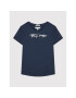 Tommy Hilfiger Тишърт Script Print KG0KG06301 D Тъмносин Regular Fit - Pepit.bg